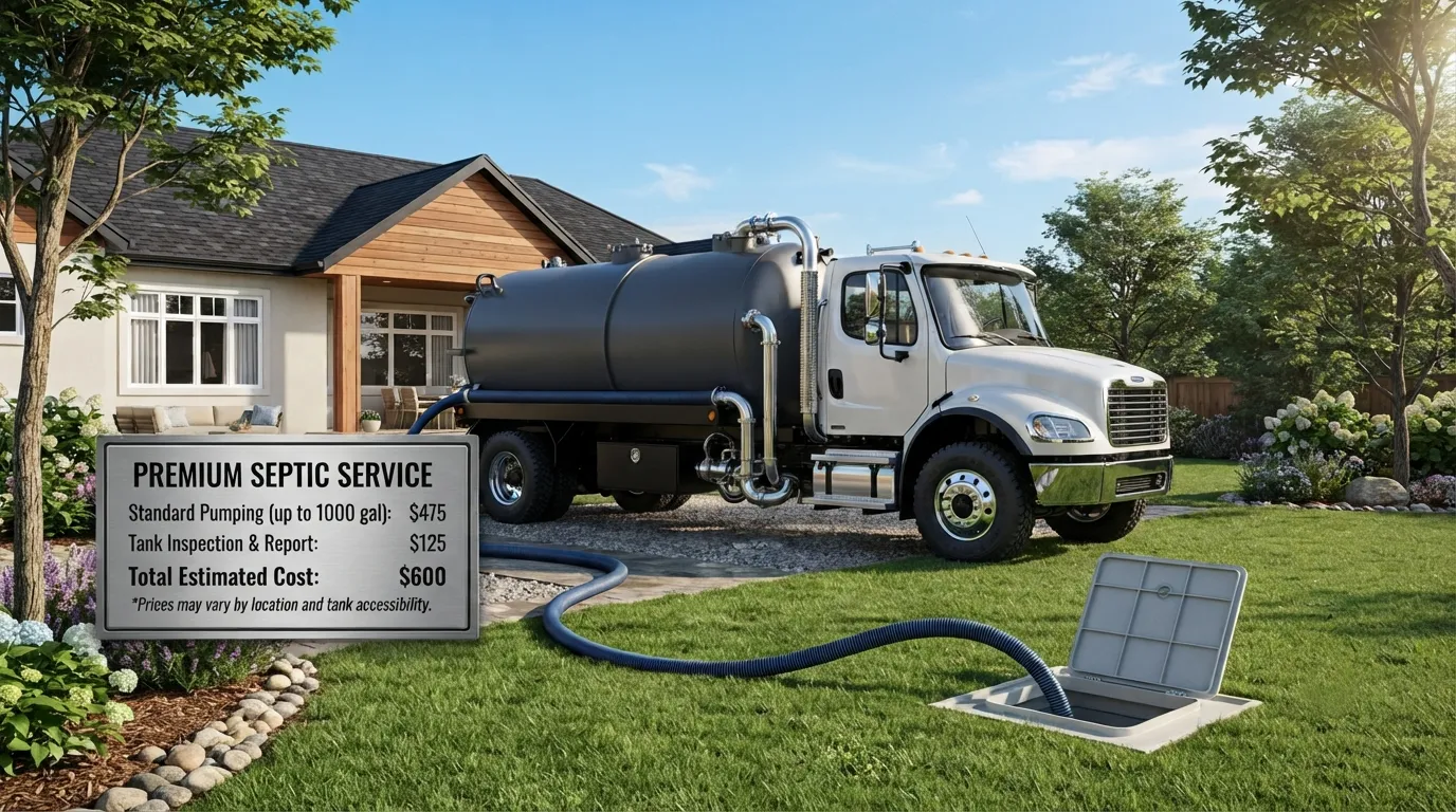Septic Tank Pumping Cost in Thousand Oaks, CA